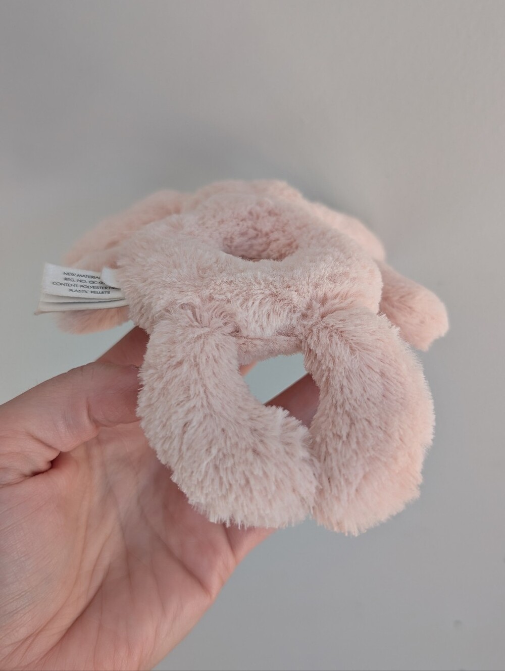 Jellycat Bashful Bunny Blush Pink Ring Rattle - Picture 8 of 11